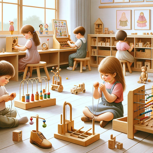 Montessori Toys for Fine Motor Skills Development