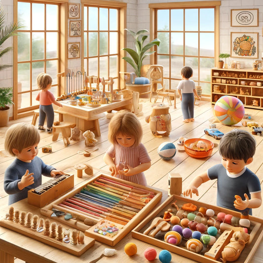 Montessori Toys and Sensory Play